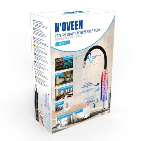 Przepływowy podgrzewacz wody nablatowy NOVEEN IWH955