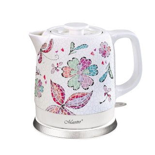 Czajnik elektryczny ceramiczny 1,5L 1500W MR-068-FLOWERS MAESTRO