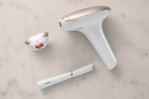 Depilator PHILIPS Lumea Advanced IPL BRI921/00 + Trymer Wbudowany filtr UV