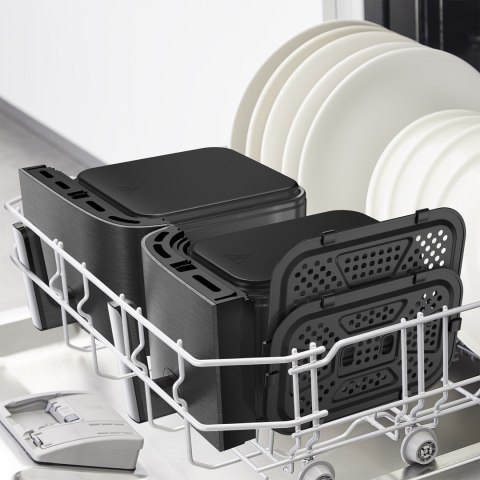 Frytkownica beztłuszczowa TEFAL DualEasy EY942HE0