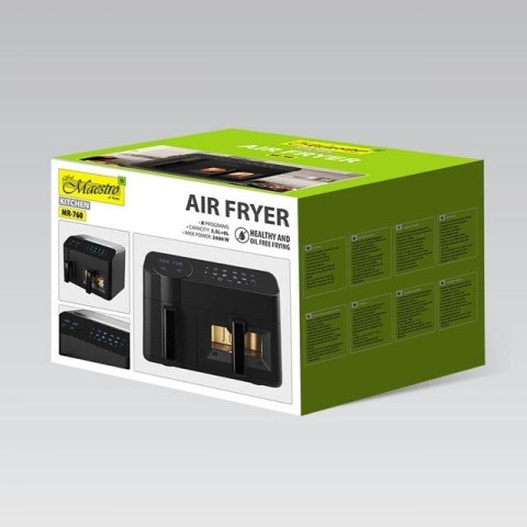 Frytownica beztłuszczowa 2400W 3,5l MR-760 MAESTRO