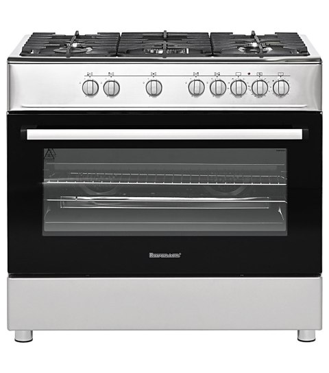 Kuchnia gazowo elektryczna Ravanson KWGE-K90A Cheff (inox)