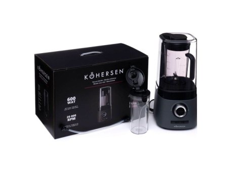 Blender próżniowy Kohersen VB1500 (antracytowy) (WYPRZEDAŻ)