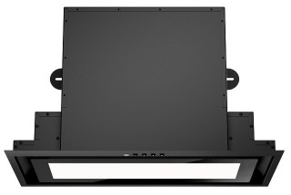 Okap AKPO WK-12 EVITA CZARNY PÓŁMAT 60 CZARNE SZKŁO 450