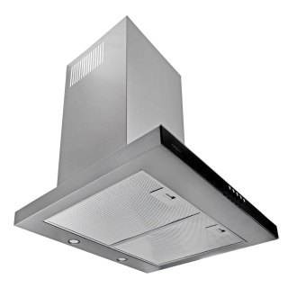 Okap kominowy AKPO WK-4 FENIKS SLIM GLASS 60 INOX (297 m3/h; 600mm; kolor inox)