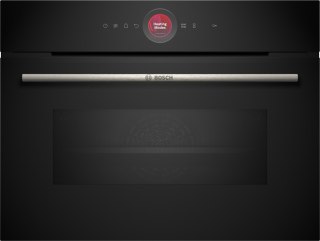 Piekarnik kompaktowy z funkcją mikrofali BOSCH CMG7241B1 czarny