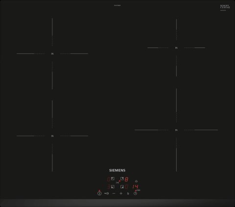 Zestaw piekarnik z funkcją pary SIEMENS HR538ABS1 + płyta indukcyjna SIEMENS EH631BEB6E