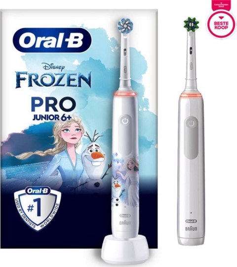 Zestaw 2 szczoteczek Oral-B 3 3000 i Junior Frozen