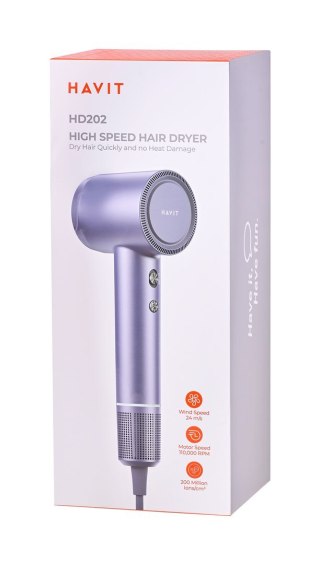 Suszarka do włosów Havit HD202-EU