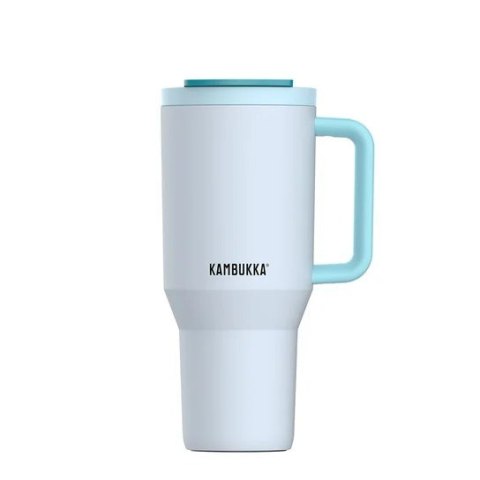 Kubek termiczny ze słomką Kambukka Rio Tumbler 950ml, Frosty Coconut