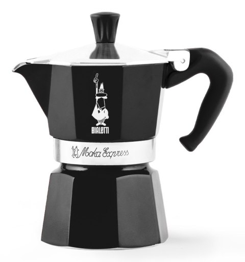 Bialetti kawiarka Moka Express 3tz czarna