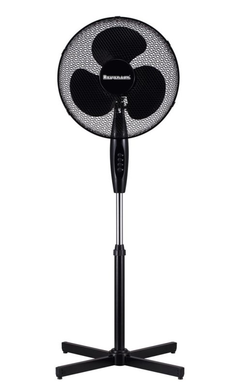 Wentylator stojący Ravanson WT-1040SB (czarny) (WYPRZEDAŻ)