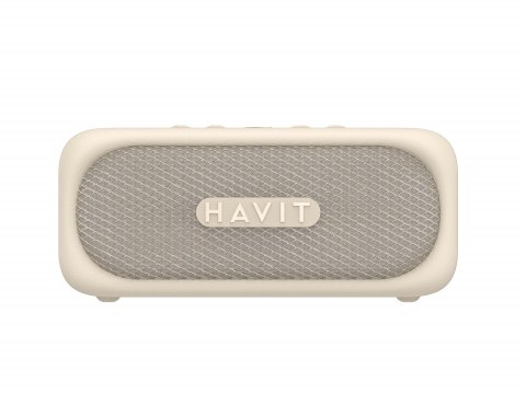 Głośnik bezprzewodowy bluetooth Havit SK905BT (beżowy)