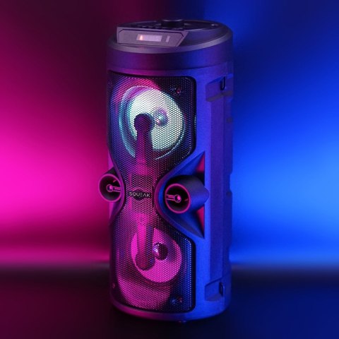 SQUEAK GŁOŚNIK KARAOKE HARMONY BLUETOOTH 5.0, RADIO FM, MICROSD, AUX, USB SQ1004