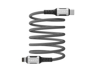 Kabel magnetyczny Havit Typ C-Lightning (czarny)