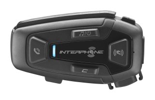 Interkom motocyklowy INTERPHONE U-COM 8R, komplet na 1 kask