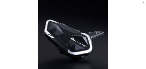 Interkom motocyklowy Midland R1 MESH SINGLE na 1 kask