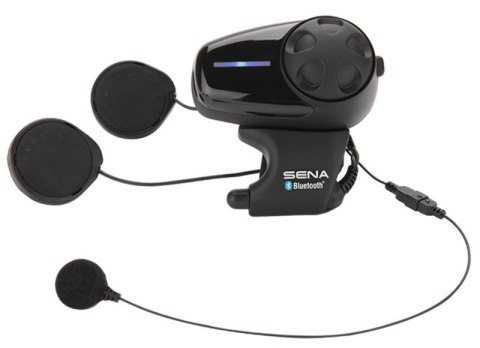Interkom motocyklowy Sena SMH10-11 Bluetooth 3.0 900m z mikrofonem na pałąku na 1 kask