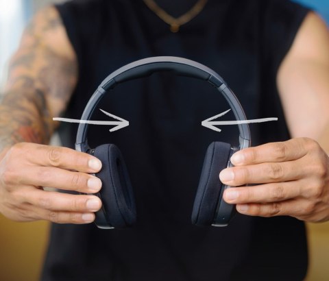 Słuchawki Skullcandy Crusher 540 Active Over-Ear Black Coal