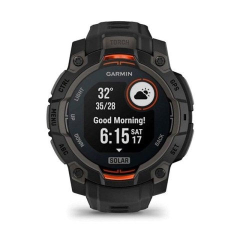 Smartwatch GARMIN Instinct 3 45mm SOLAR Black