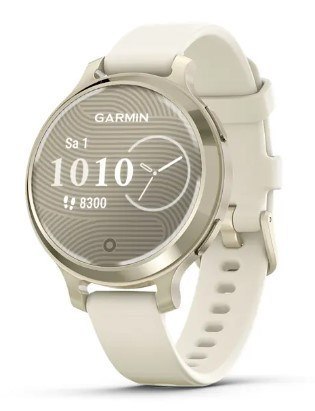 Zegarek sportowy Garmin Lily 2 Active 38mm Lunar Gold