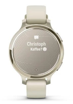 Zegarek sportowy Garmin Lily 2 Active 38mm Lunar Gold