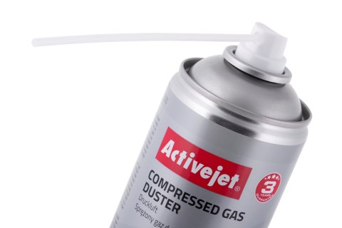 Activejet AOC-200 Sprężone powietrze (400 ml) Niezbędny w każdym biurze, środek czyszczący. Przeznaczone do czyszczenia elektron