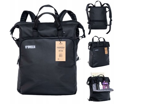 Plecak podróżny kabinowy NOVEEN CTB300, 40x50x16cm, czarny