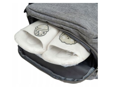 Plecak podróżny kabinowy NOVEEN CTB410, 40x20x25cm, szary