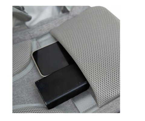 Plecak podróżny kabinowy NOVEEN CTB410, 40x20x25cm, szary