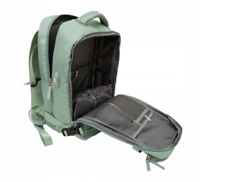 Plecak podróżny kabinowy NOVEEN CTB420, 40x20x25cm, miętowy