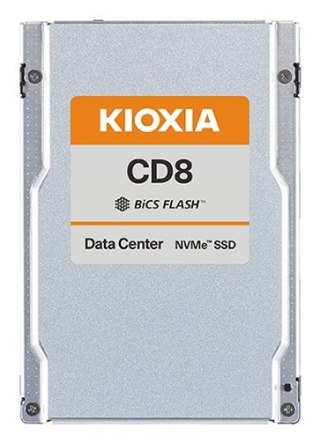 Dysk SSD Kioxia CD8-V 3.2TB U.2 (15mm) NVMe PCIe 4.0 KCD8XVUG3T20 (DWPD 3) SIE