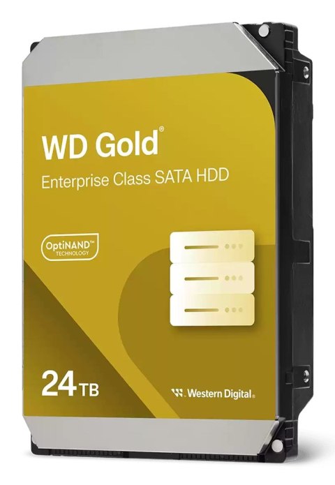 Dysk serwerowy HDD WD Gold DC HA750 WD242KRYZ (24 TB; 3.5"; SATA)