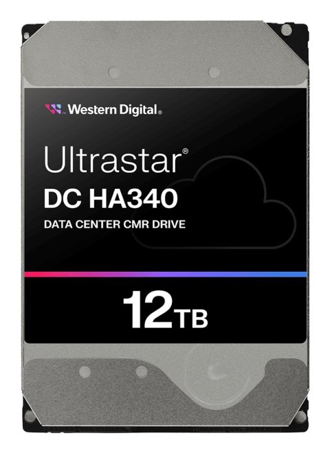 Dysk serwerowy HDD Western Digital Ultrastar DC HA340 WUS721212BLE6L4 (12 TB; 3.5"; SATA)