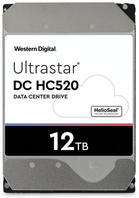 Dysk serwerowy HDD Western Digital Ultrastar DC HC520 HUH721212ALE604 (12 TB; 3.5"; SATA)