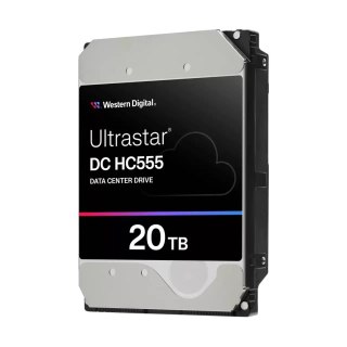 Dysk serwerowy HDD Western Digital Ultrastar DC HC555 WUH722020CLE6L4 (20 TB; 3.5"; SATA)