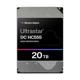 Dysk serwerowy HDD Western Digital Ultrastar DC HC555 WUH722020CLE6L4 (20 TB; 3.5"; SATA)