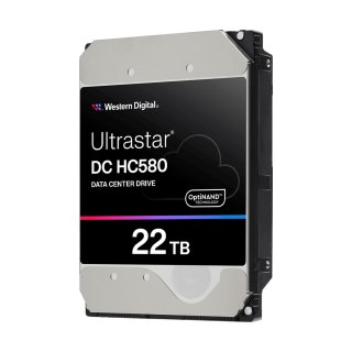 Dysk serwerowy HDD Western Digital Ultrastar DC HC580 WUH722422AL5204 (22 TB; 3.5"; SAS)