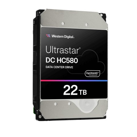 Dysk serwerowy HDD Western Digital Ultrastar DC HC580 WUH722422AL5204 (22 TB; 3.5"; SAS)