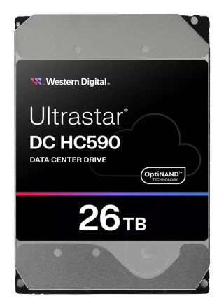 Dysk serwerowy HDD Western Digital Ultrastar DC HC590 WUH722626ALE6L4 (26 TB; 3,5"; SATA)