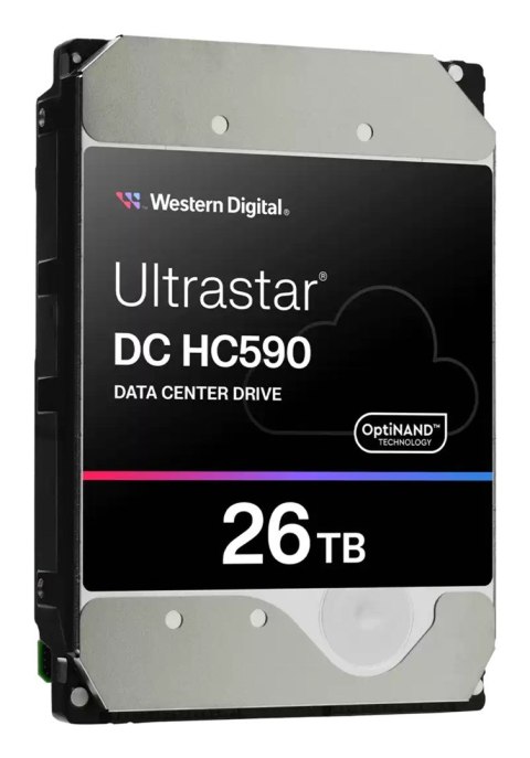 Dysk serwerowy HDD Western Digital Ultrastar DC HC590 WUH722626ALE6L4 (26 TB; 3,5"; SATA)