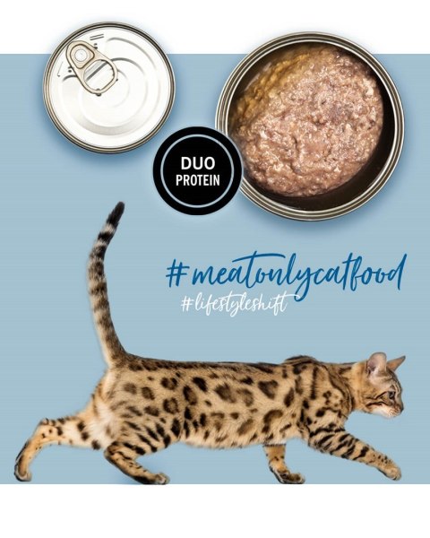 3Coty TURKEY + CHICKEN for Adult cats 80g