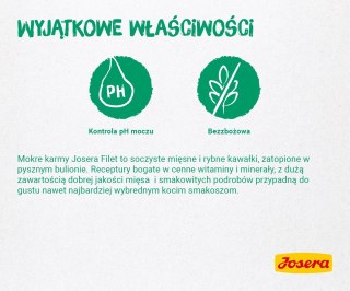 Josera Filet kurczak z kaczką - saszetka 85g