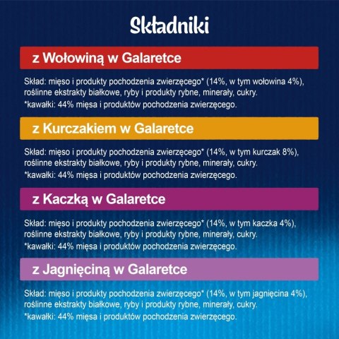 PURINA FELIX FANTASTIC Mix Wiejskie smaki 120x85g