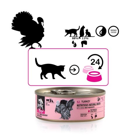 3Coty TURKEY Cheers! Complementary feed for cats 75g