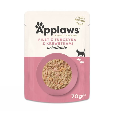 Applaws Cat Pouch Tuna Fillet with Pacific Prawn 70g