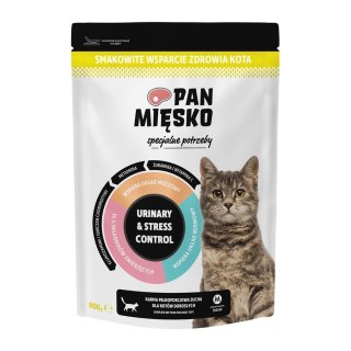 Pan Mięsko Urinary & Stress Control sucha karma dla kota 800g
