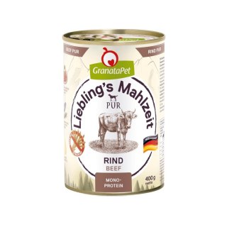 GranataPet Liebling´s Mahlzeit wołowina mokra karma dla psa 400g