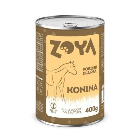ZOYA PUSZKA KONINA mokra karma dla psa 400G