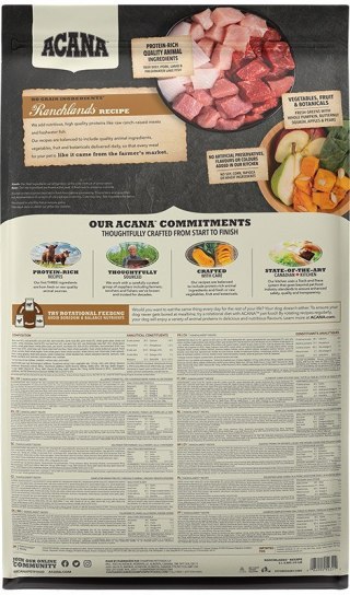 ACANA Regionals Ranchlands Dog - sucha karma dla psa - 11,4 kg